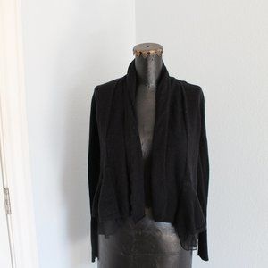 Anthropologie Black lightweight Cardigan